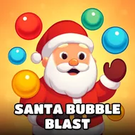 Santa Bubble Blast - Classic Pop game